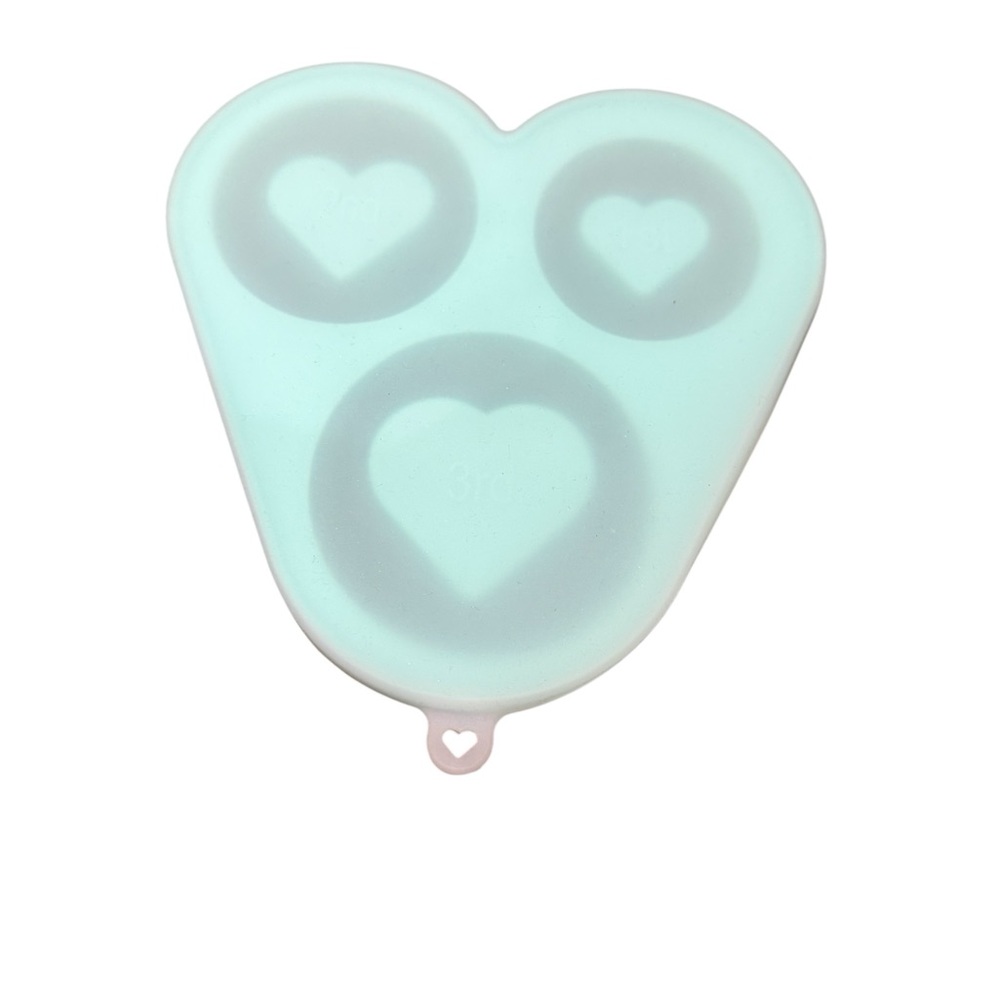 NEW Heart Ice Mold for Stanley Tumblers Silicone Tray Cute Drink Accessory